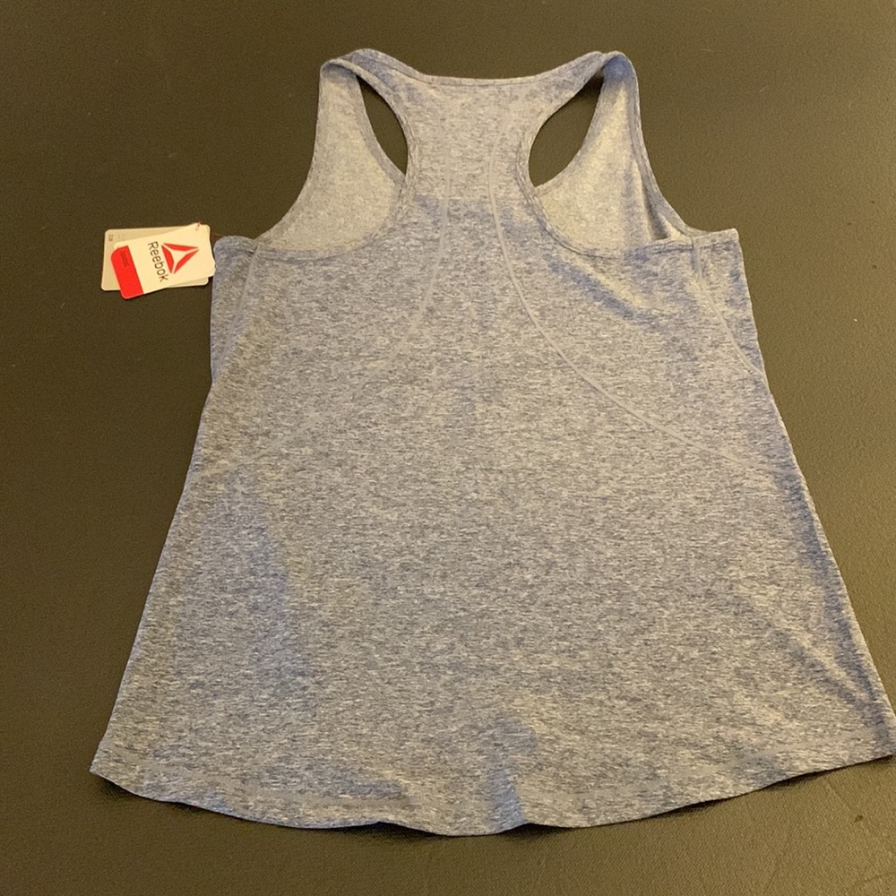 NWT Reebok Slim Fit Racerback Tank Top-M - Picture 2 of 7